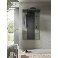 Garderobni Panel Canu, Sivozelena - Design, leseni material (80/145/29cm) - Livetastic