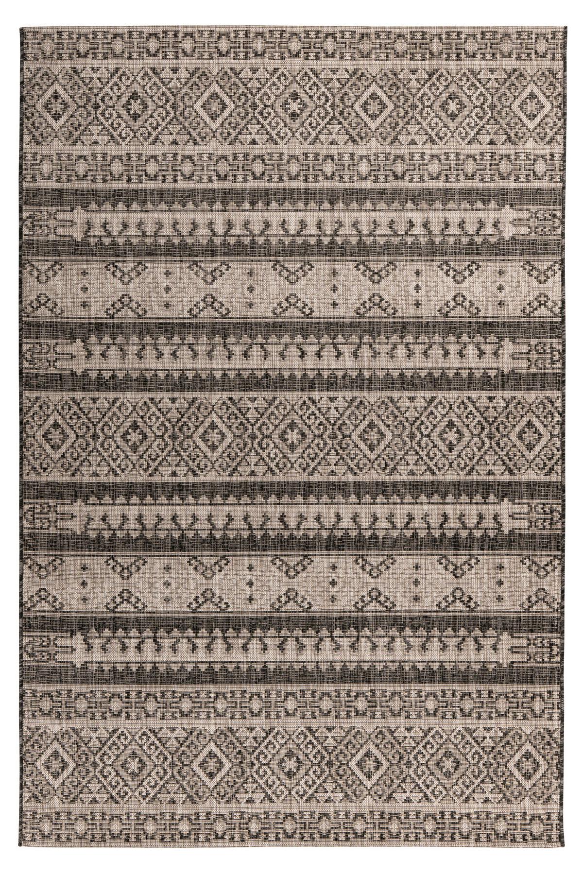 OUTDOORTEPPICH MY NORDIC - Graubraun/Grau, Lifestyle, Textil (120/170cm) - Novel