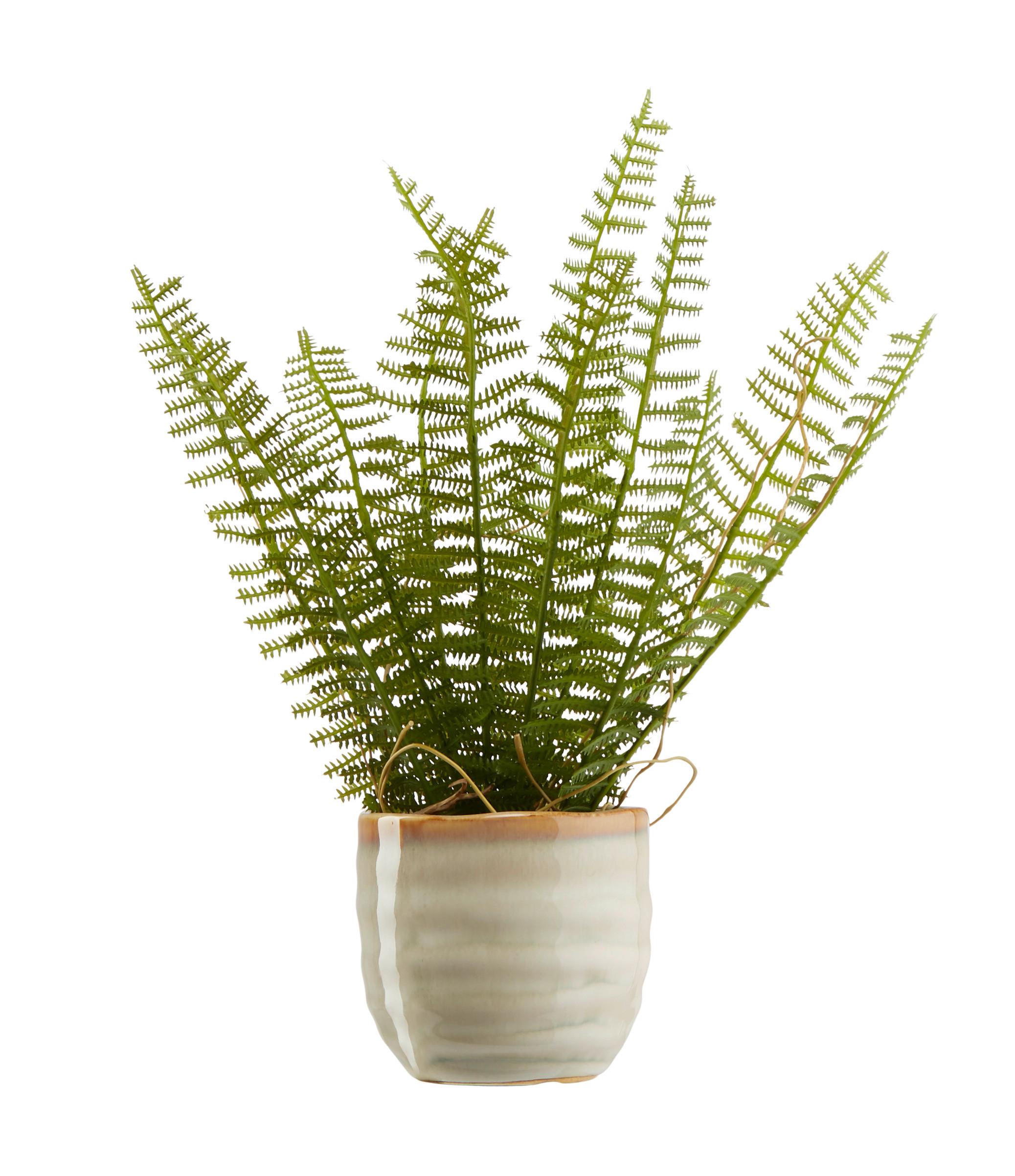 Übertopf Mood in Beige Ø ca.6,5cm - Beige, Keramik (6,5/6,5cm) - Modern Living