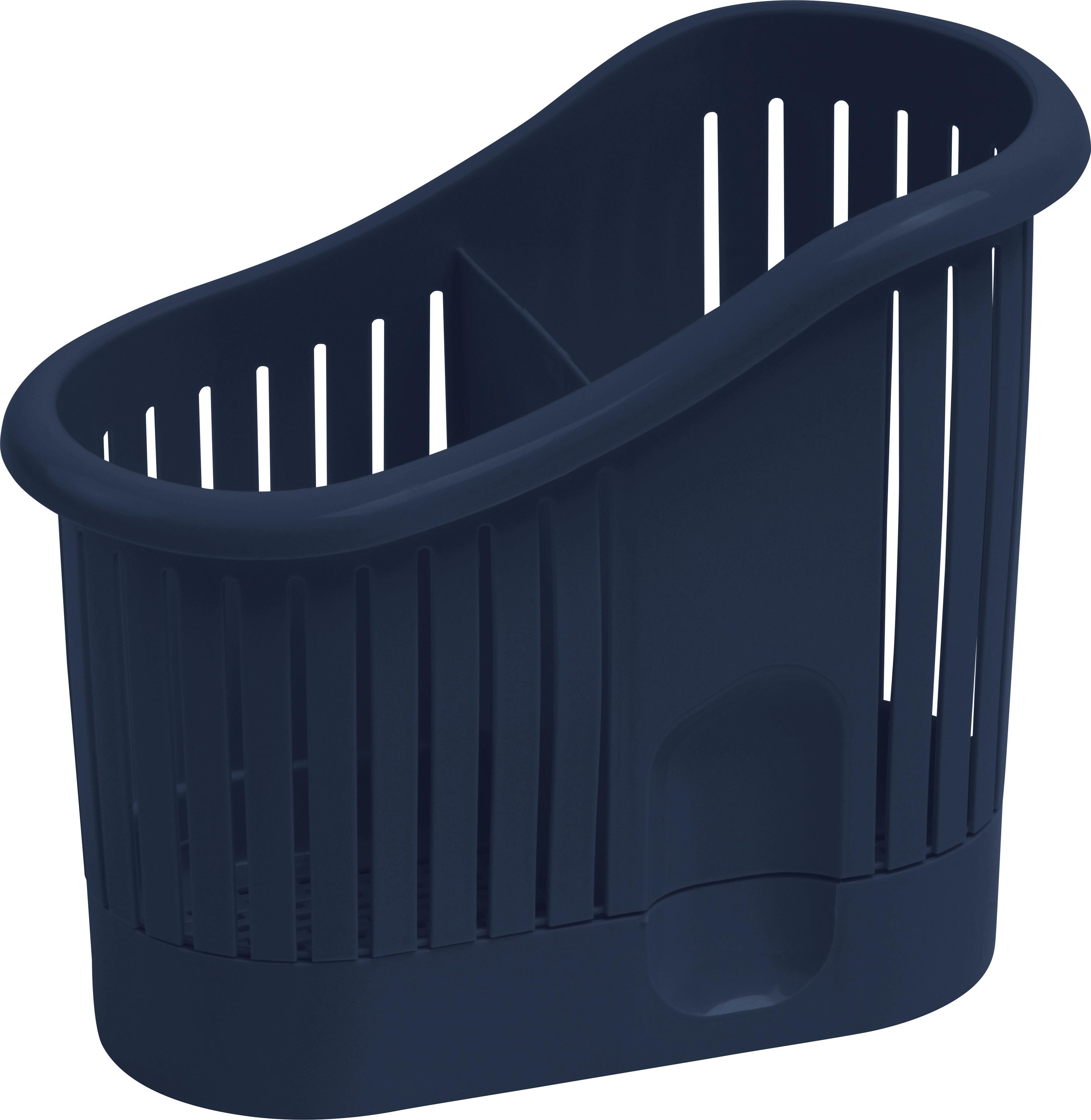 Evőeszközszárító Kosár Curver - sötétkék, műanyag (6,5/14/14,5cm) - Curver
