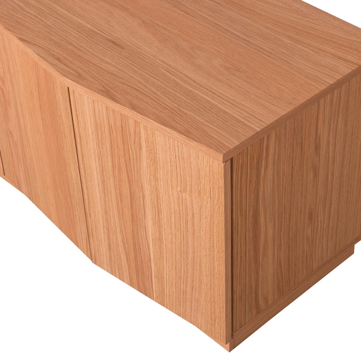 Lowboard Zuma Eichefarben - Eichefarben, Design, Holz (133/52/45cm) - Livetastic