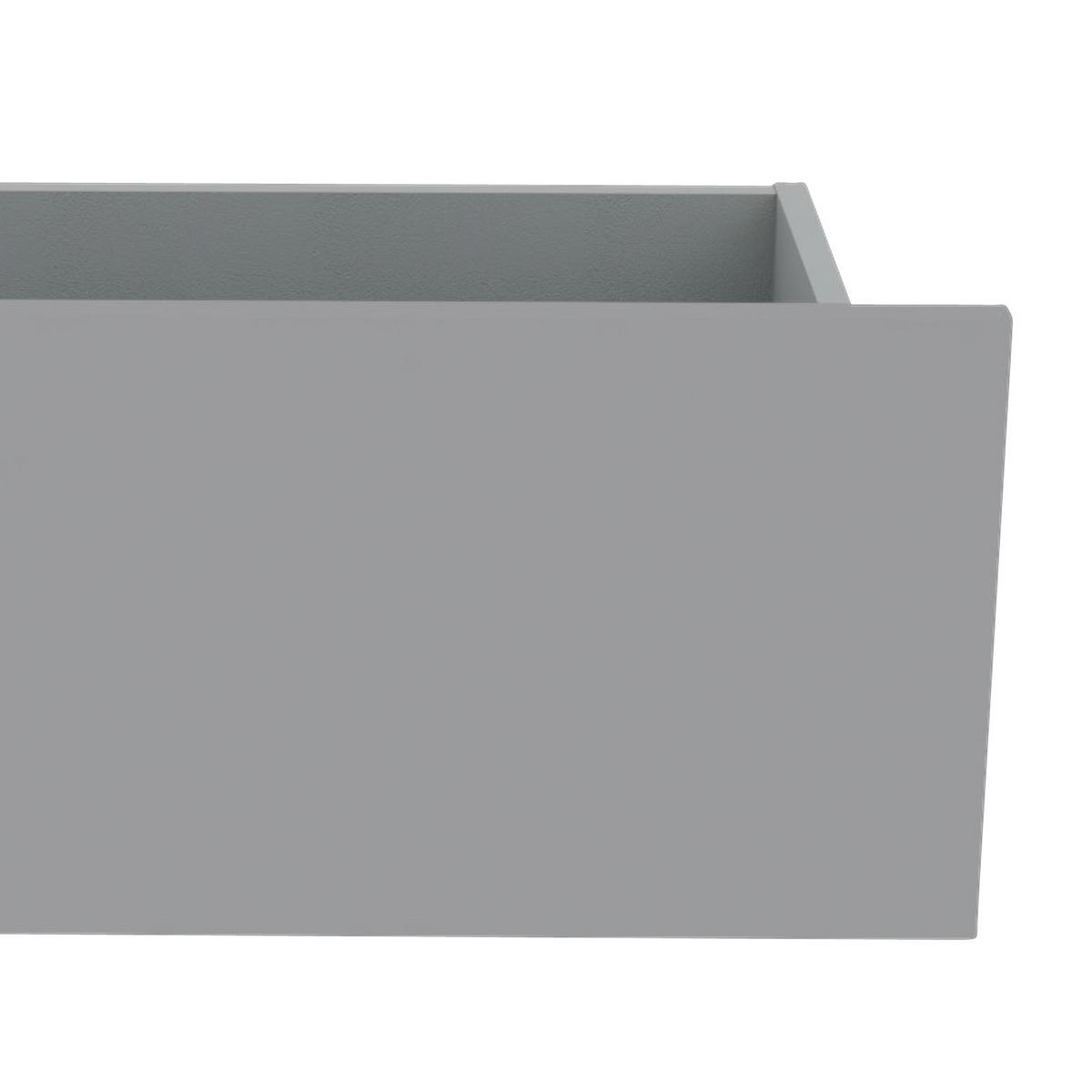 Ladica Unit - Elements - svijetlo siva, Moderno, drvni materijal (90,9/21,9/36,6cm) - Based