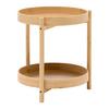 SIDOBORD VIVA -SB- - naturfärgad, Natur, trämaterial/naturmaterial (42,5/47cm) - Mömax