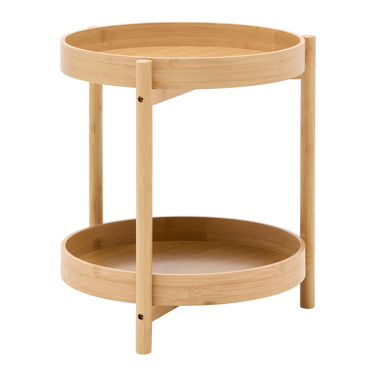 Beistelltisch Viva - Naturfarben, Natur, Naturmaterialien/Holzwerkstoff (42,5/47/42,5cm) - Mömax