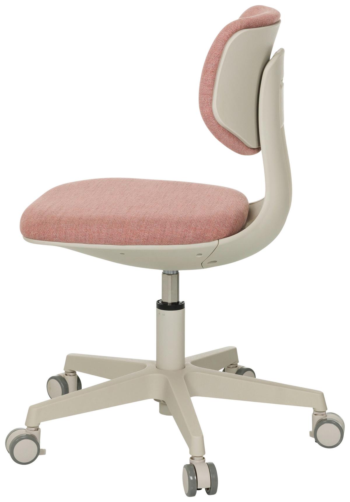 Otroški Vrtljivi Stol Kiddy Classic, Roza - roza/krem barve, Moderno, umetna masa/tekstil (52/70 - 79/52cm) - MID.YOU