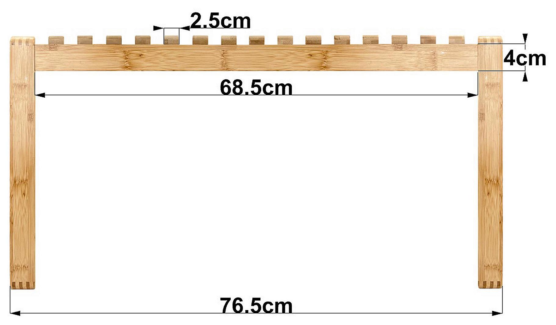 SITTBÄNK DEXTER -EXKLUSIV- - naturfärgad, Natur, naturmaterial (76,5/38.3/38cm) - Mömax
