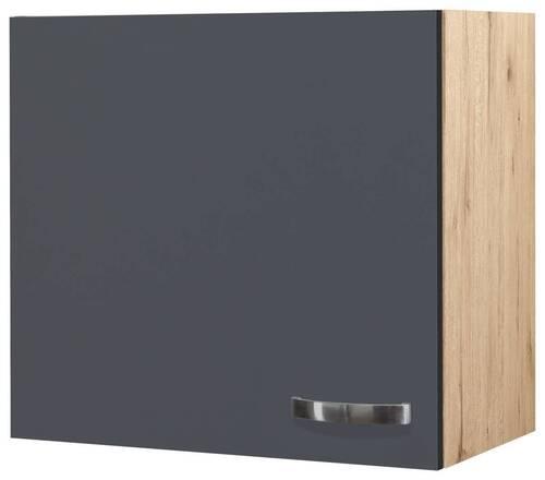 Cuptor superior de bucătărie SHADOW   H60 - gri închis/stejar San Remo, Modern, material pe bază de lemn (60/54/32cm)