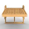 BALKONGBORD HELENO - akaciefärgad, Modern, trä (50/38/60cm) - Bessagi Garden