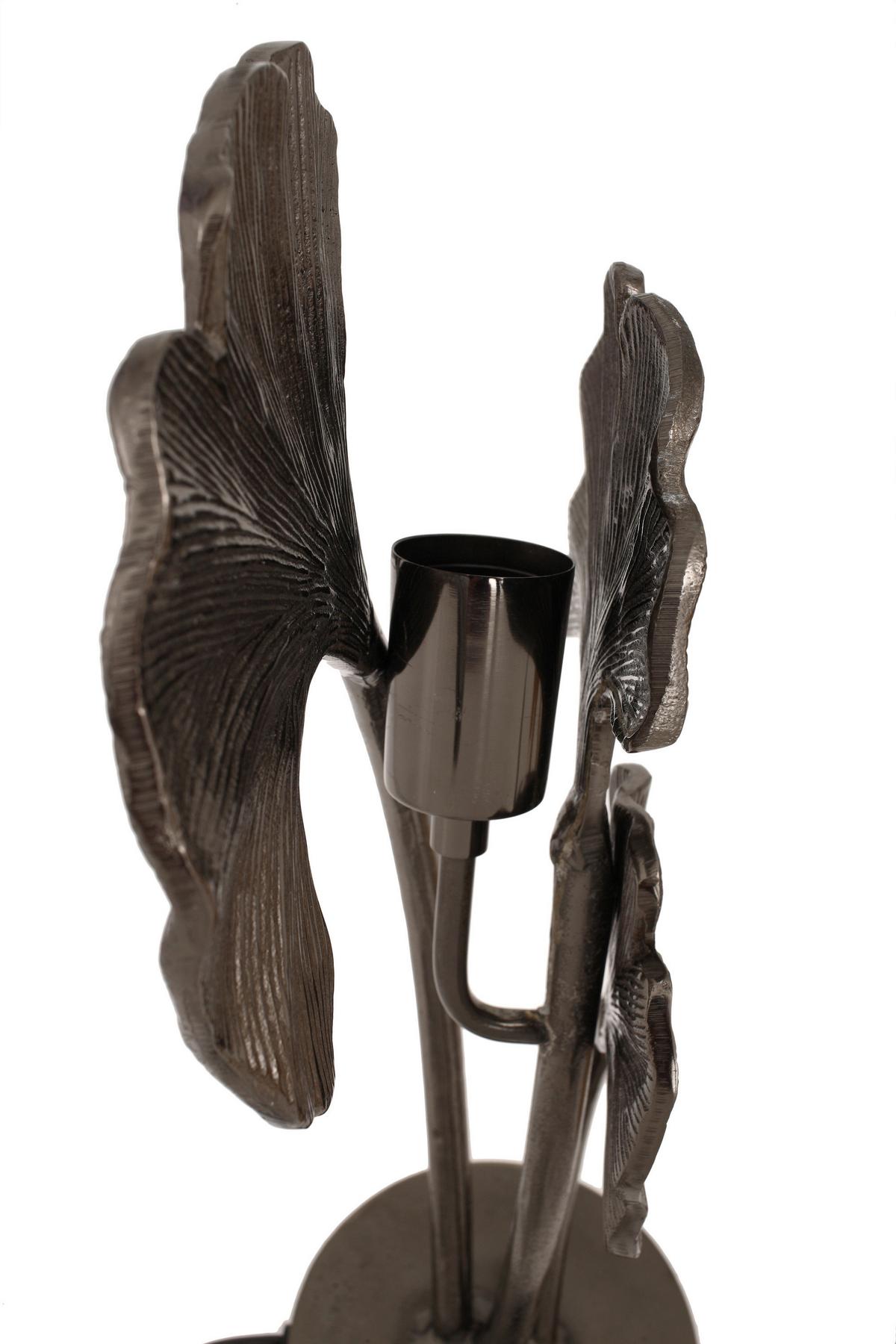 Tischleuchte Cosima 325 Schwarz - Schwarz, Trend, Kunststoff/Metall (16/28/52cm) - Kayoom