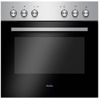 Einbauherd EH923640E - Edelstahlfarben/Schwarz, Metall (59,5/59,5/57,5cm) - Amica