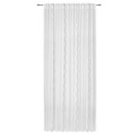 ZASŁONA GOTOWA LOUISE - biały/szary, Konventionell, tkanina (140/245cm) - Esposa