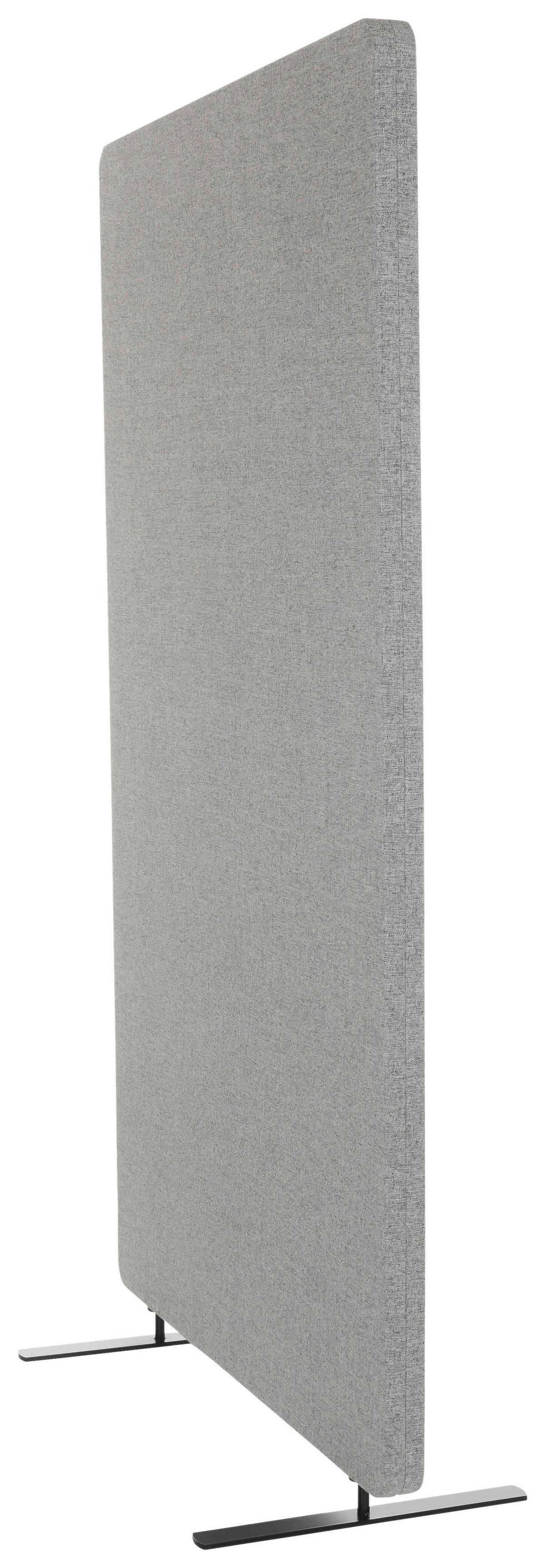 Pregradna Stena Flexmiut, Svetlo Siva - svetlo siva, Basics, kovina/umetna masa (80/142/35cm) - MID.YOU