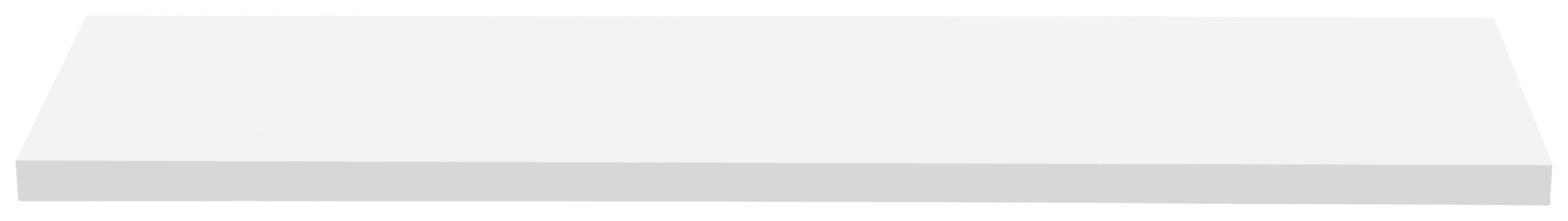 Wandboard in Weiß Hochglanz - Weiß, MODERN, Holzwerkstoff (60/2/15cm) - Mömax