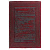 Flachwebeteppich Kalevi 300 - Rot, Konventionell, Textil (120/170cm) - Kayoom