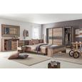 Schwebetürenschrank Kieferfarben/Beton - Dunkelgrau/Schwarz, LIFESTYLE, Holzwerkstoff/Kunststoff (221/210/62cm) - Modern Living Schwebetürenschrank Kieferfarben/Beton - Dunkelgrau/Schwarz, LIFESTYLE, Holzwerkstoff/Kunststoff (221/210/62cm) - Modern Living