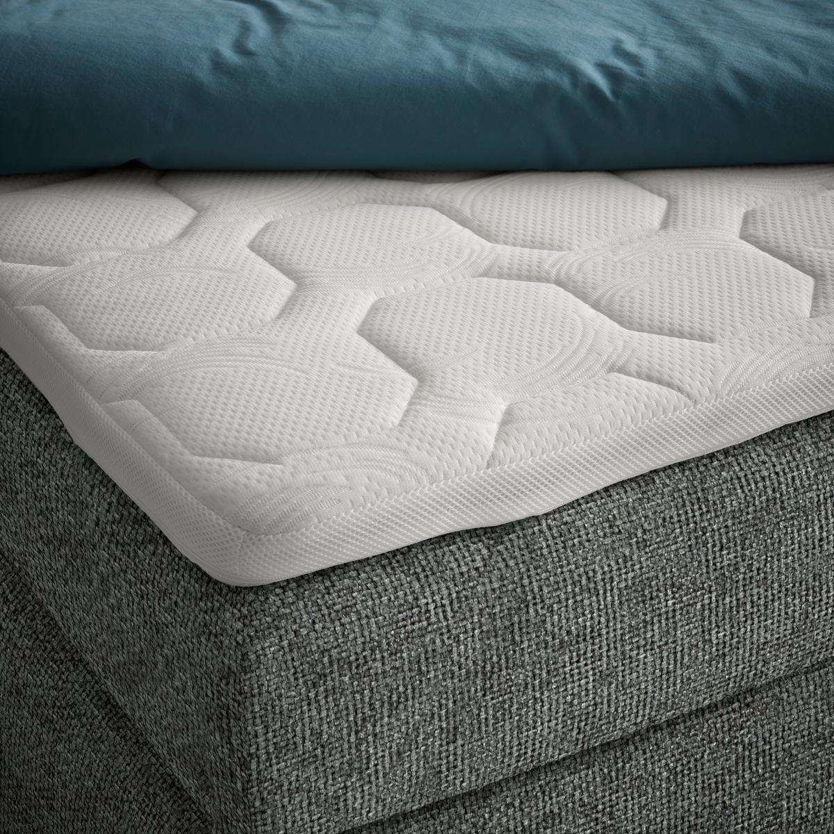 Boxspring Krevet Palace - antracit, Konvencionalno, tekstil/plastika (160/200cm) - Premium Living