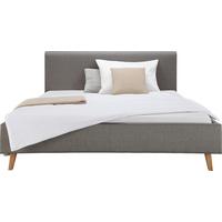 Kárpitozott Ágykeret Paula - taupe, Modern, textil (180/200cm) - Zandiara