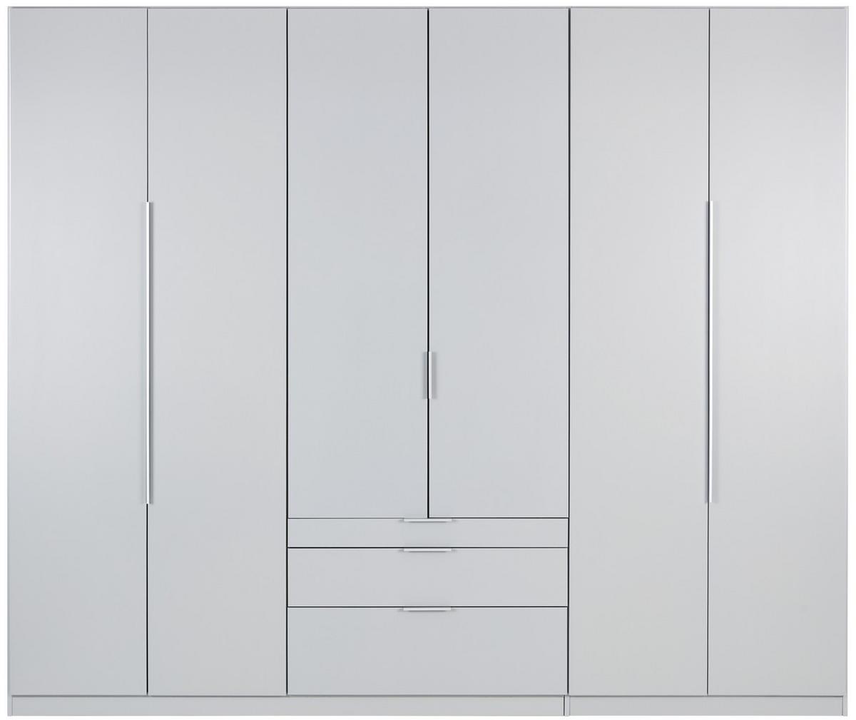DULAP USI ROTATIVE ALABAMA - gri deschis, Modern, material pe bază de lemn (271/229/54cm) - Modern Living