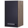 Küchenoberschrank Anthrazit/Eiche - Edelstahlfarben/Eichefarben, MODERN, Holzwerkstoff/Metall (30/54/32cm) Küchenoberschrank Anthrazit/Eiche - Edelstahlfarben/Eichefarben, MODERN, Holzwerkstoff/Metall (30/54/32cm)