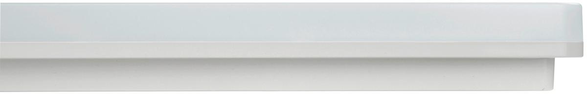 Badezimmer-Deckenleuchte Weiß max. 36 Watt - Weiß, Basics, Kunststoff (120/14/5,2cm)