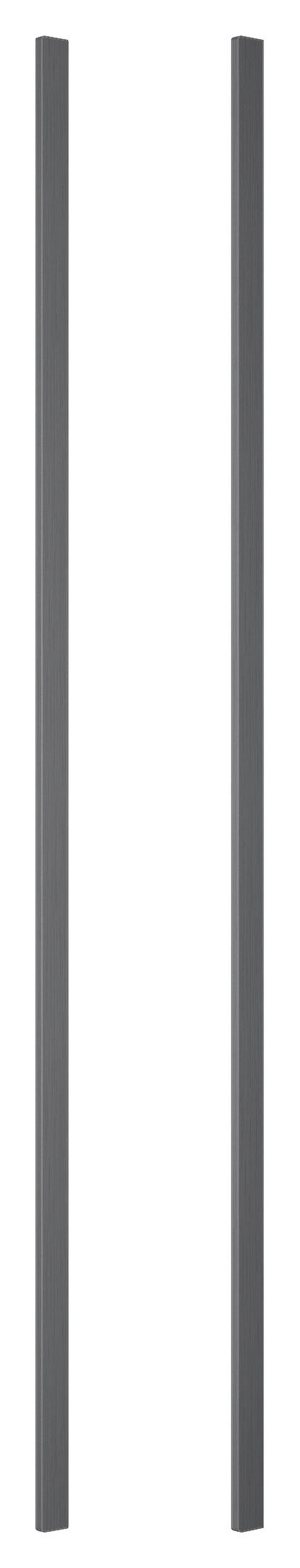 Backofenset BXPOWER8M Graphitfarben - Graphitfarben, MODERN, Glas/Metall (59,4/59,5/54,8cm) - Neff