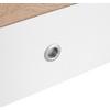 SÄNG MED FÖRVARING WIKI 90X200CM EICHE/WEISS - vit/Sonoma ek, Klassisk, trämaterial (204/66/95cm)