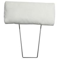 Fejtámla Rio - fehér, Modern, faalapú anyag/textil (49/21/13cm) - Mömax