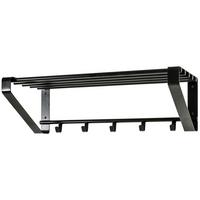 Zidni Čiviluk Falko - crna, Moderno, metal (65/20/30cm) - Mömax