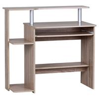 Computertisch ca. 94x48x90 cm Eichefarben - Sonoma Eiche, KONVENTIONELL, Holzwerkstoff (94/48/90cm) - MID.YOU