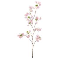 Kirschblütenzweig Kirschblüte Rosa ca. 126cm - Rosa/Grün, Basics, Kunststoff/Textil (126cm) - Mömax