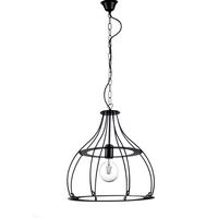 Hängeleuchte Titti Schwarz max. 22 Watt - Schwarz, KONVENTIONELL, Metall (40/90cm)