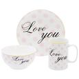Müslischale Bibi Rosa/Weiß - Goldfarben/Rosa, ROMANTIK / LANDHAUS, Keramik (14cm) - Mömax modern living Müslischale Bibi Rosa/Weiß - Goldfarben/Rosa, ROMANTIK / LANDHAUS, Keramik (14cm) - Mömax modern living