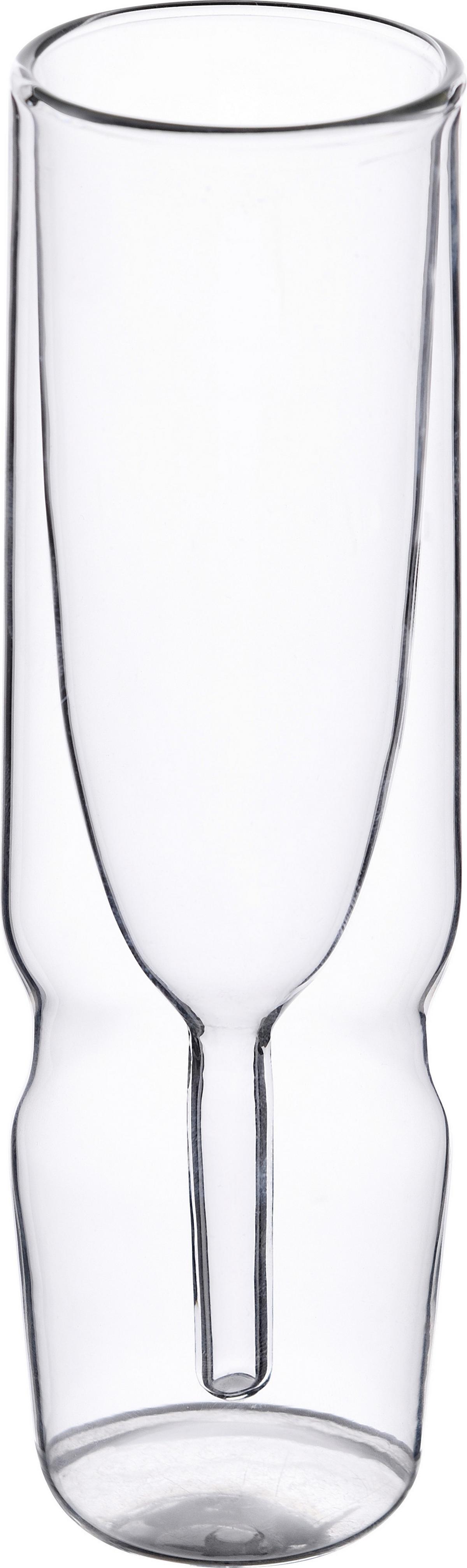 Sektglas Fusion ca. 190ml, 2 Stk. - Klar, Modern, Glas - Premium Living