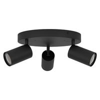 Deckenstrahler 900336* Telimbela-Z - Schwarz, Design, Metall (25/25/9,7cm) - Eglo