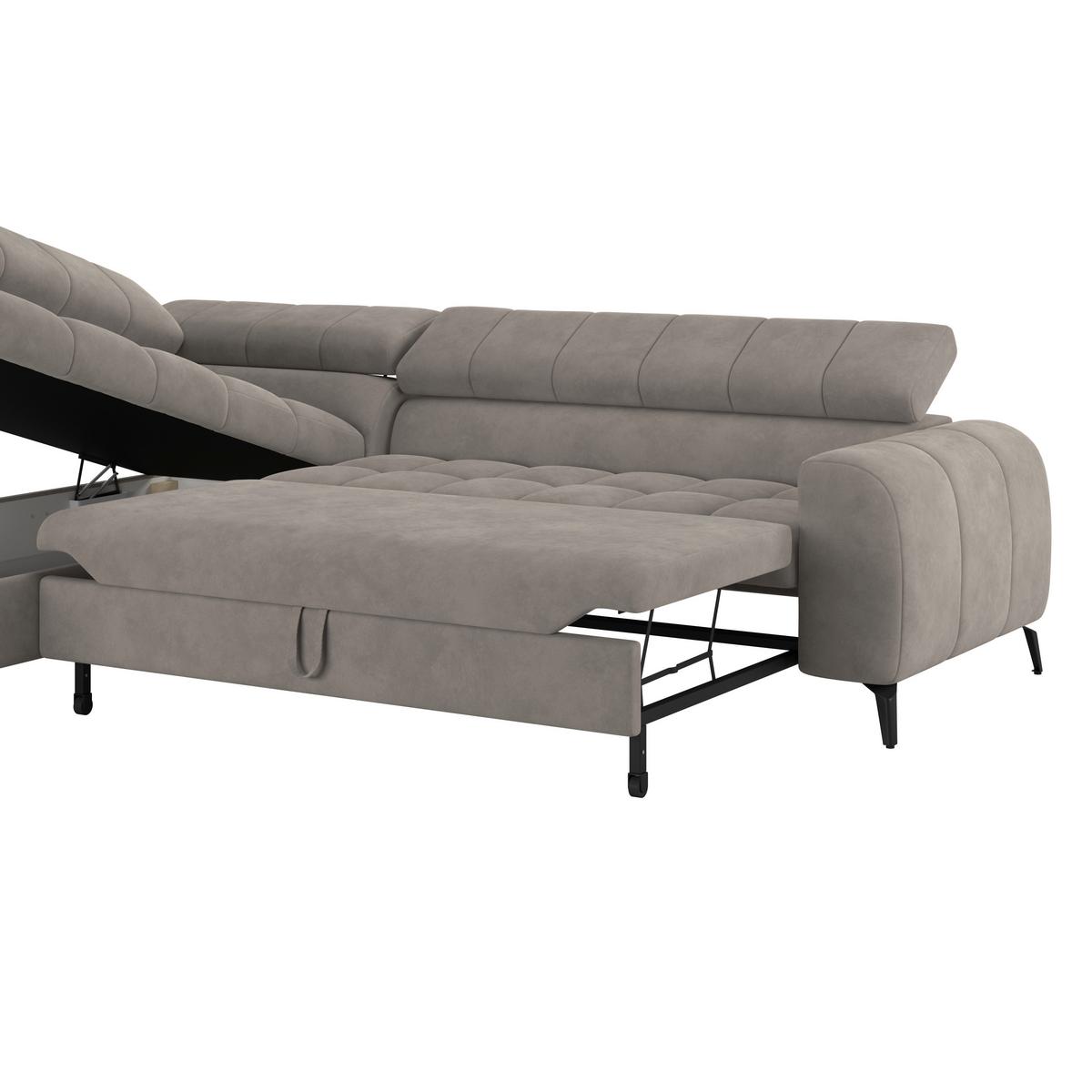 Coltar VOLF - negru/gri, Trend, plastic/textil (203/261cm)