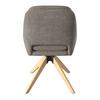 STOL MED ARMSTÖD ADRIEN - brun/naturfärgad, Modern, metall/trä (60/88/65cm) - Bessagi Home
