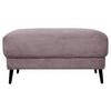 Hocker Cora Altrosa - Altrosa, MODERN, Textil/Metall (92/46/60cm) - Mömax