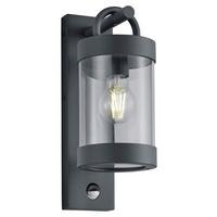 Außenwandleuchte Sambesi in Anthrazit max. 28 Watt - Anthrazit, Basics, Metall (12,5/33/18,6cm) - Trio Leuchten