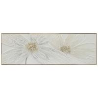 Tablou cu ramă Lucie cca. 152x52 cm - culoare natur/gri-alb, Modern, plastic/lemn (152/52/4,5cm) - Mömax