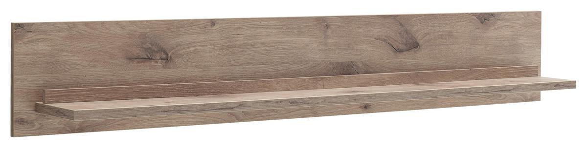 Wandboard Santerno Eichefarben - Eichefarben, KONVENTIONELL, Holzwerkstoff (150/24/20cm) - Mömax