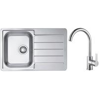 Set Sudopera I Slavine Line 80 + Tonia Chr - boje kroma, Konvencionalno, metal (79/50cm)