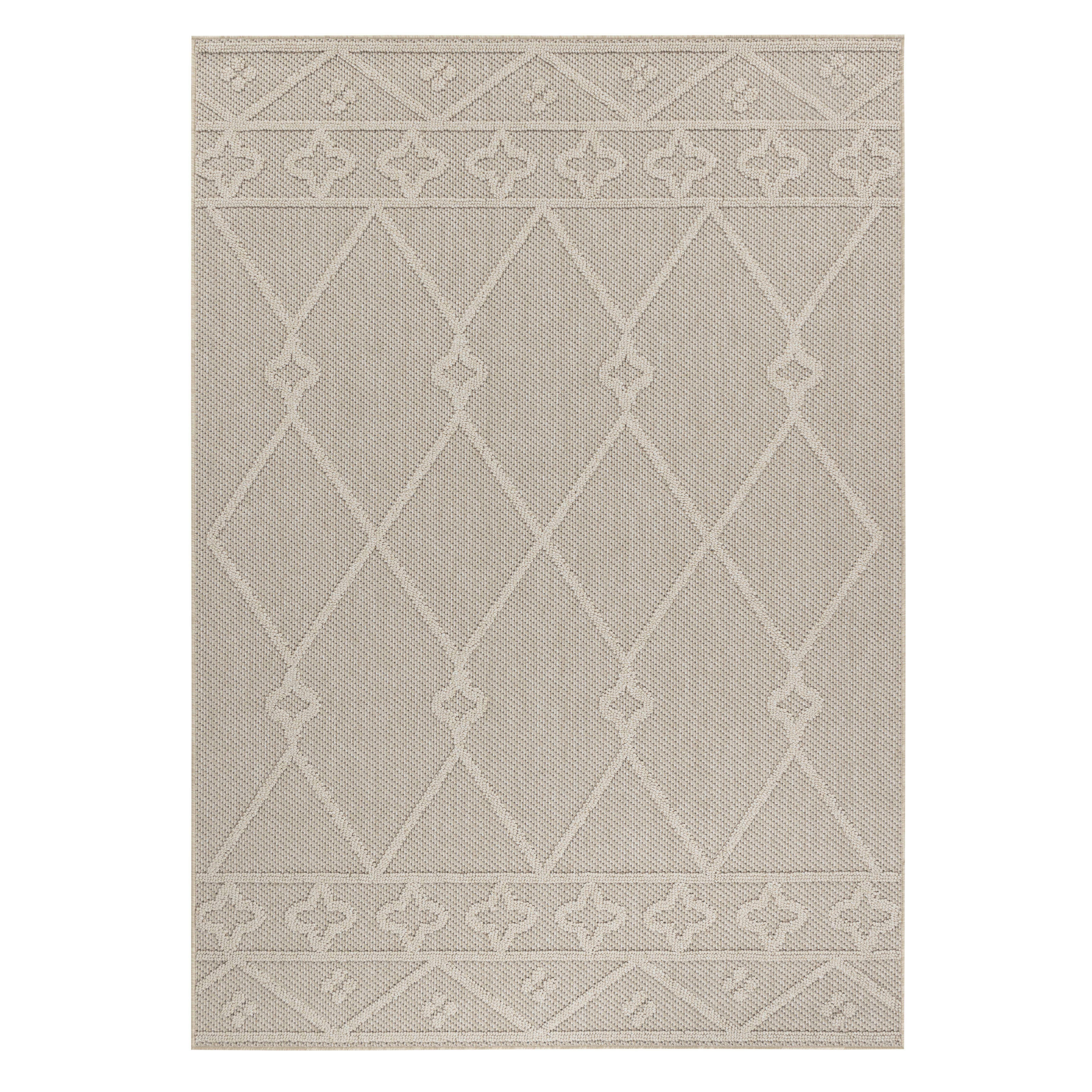 Preproga Za Zunanjo Uporabo Patara, Bež, 120x170cm - bež, Design, tekstil (120/170cm) - Novel