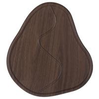 Wanddeko Aron Braun - Braun, Holz (28/1,5/31,2cm) - Mömax