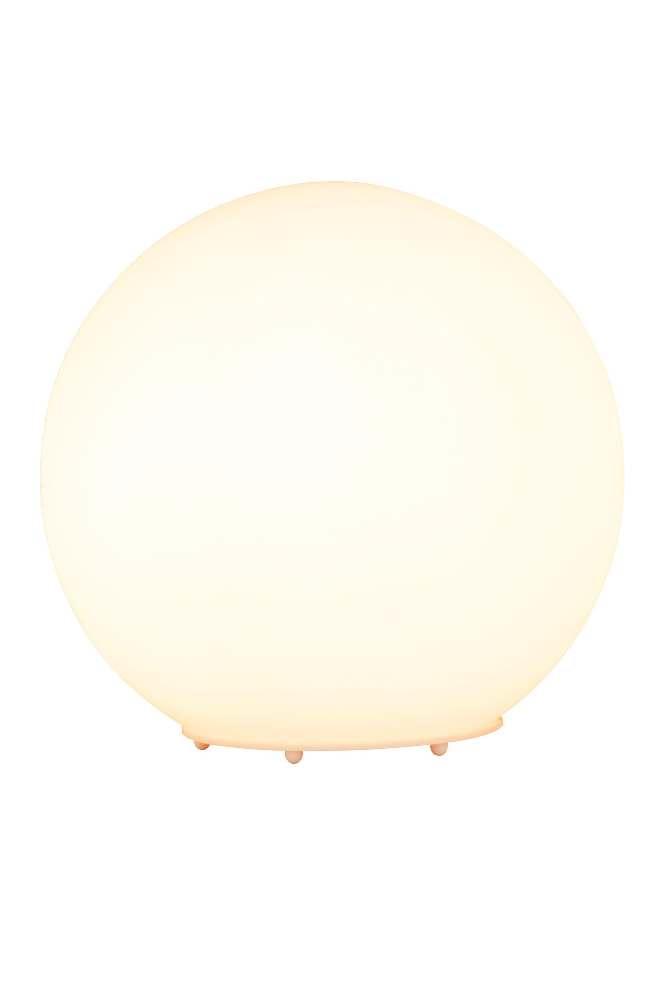 LAMPA STOŁOWA OAKLAND *SBN* - biały, Basics, tworzywo sztuczne/szkło (20cm) - Novel