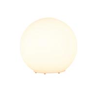 LAMPA STOŁOWA OAKLAND *SBN* - biały, Basics, tworzywo sztuczne/szkło (20cm) - Novel