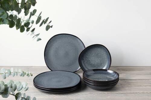 ZASTAWA STOŁOWA LAVE GRIS - Lifestyle, ceramika (28/28/2,7cm) - Villeroy & Boch