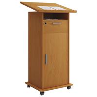 Stoječi Pult Meeta, Bukev - barve bukve, Basics, leseni material (60/50/120cm) - MID.YOU