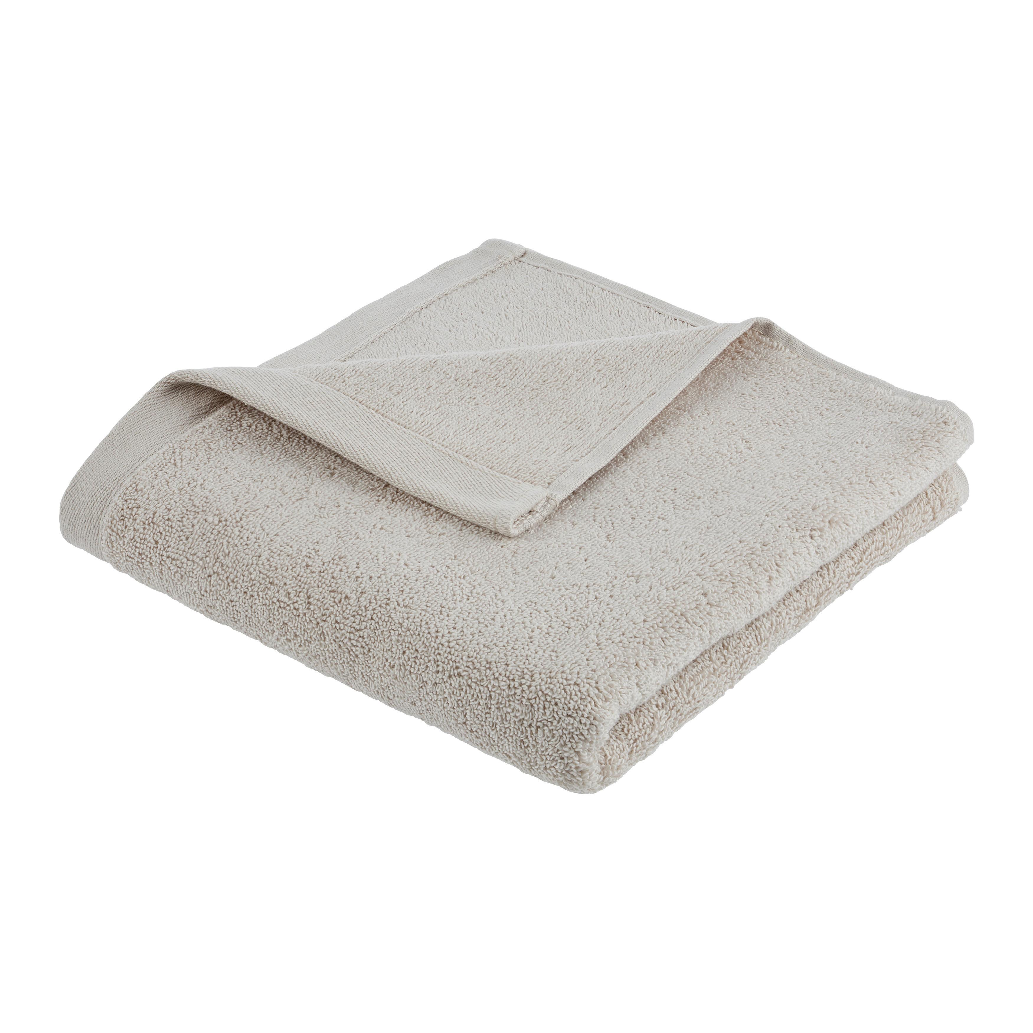 Handtuch Bio Elsa Beige ca. 50x100cm - Beige, Natur, Textil (50/100cm) - ecoTree