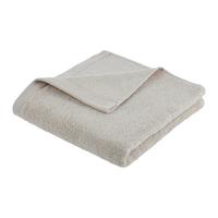 Handtuch Bio Elsa Beige ca. 50x100cm - Beige, Natur, Textil (50/100cm) - ecoTree