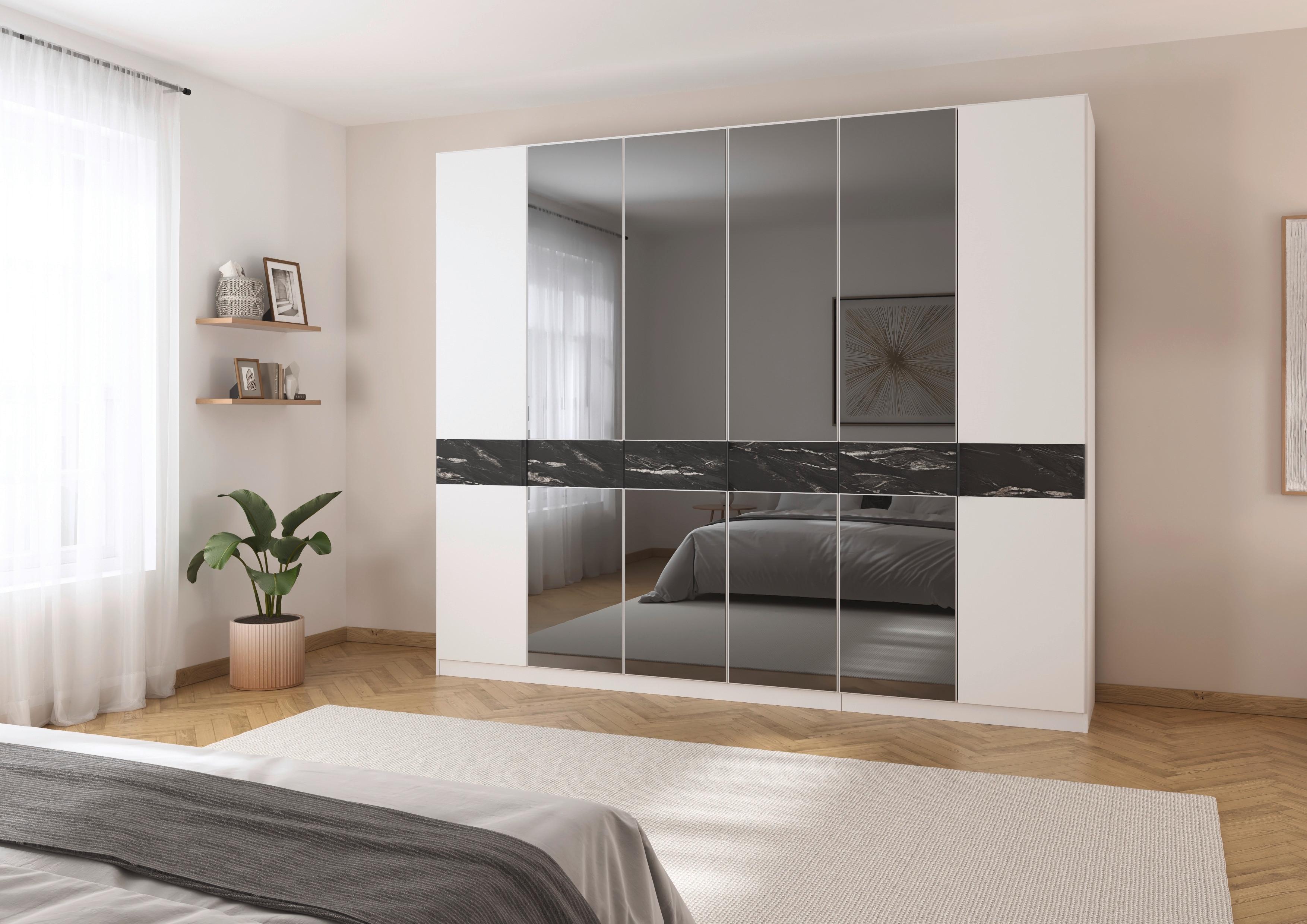Drehtürenschrank Versity Weiß - Weiß, KONVENTIONELL, Holzwerkstoff/Metall (270/229/54cm) - Premium Living